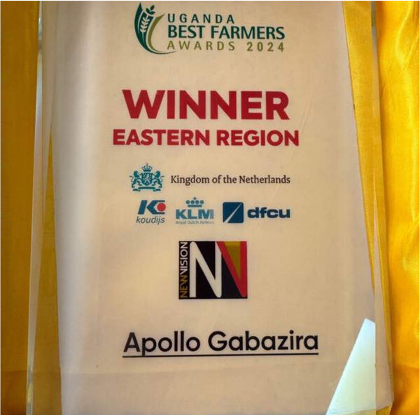 Uganda Best Farmers Award 2024 - Winner Eastern Region